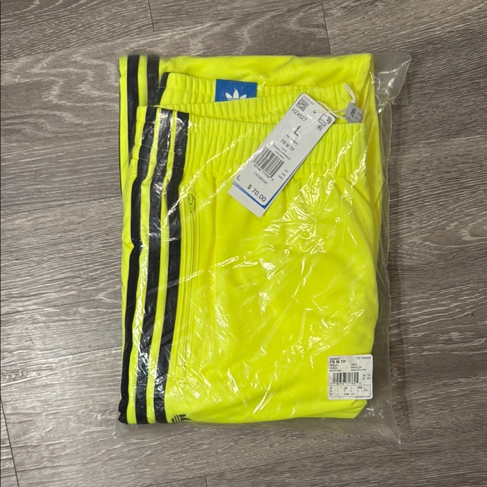 adidas Neon Yellow Sweatpants